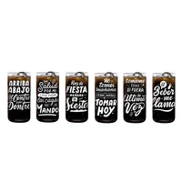 Hoy me lanzo Juego de 6 Vasos