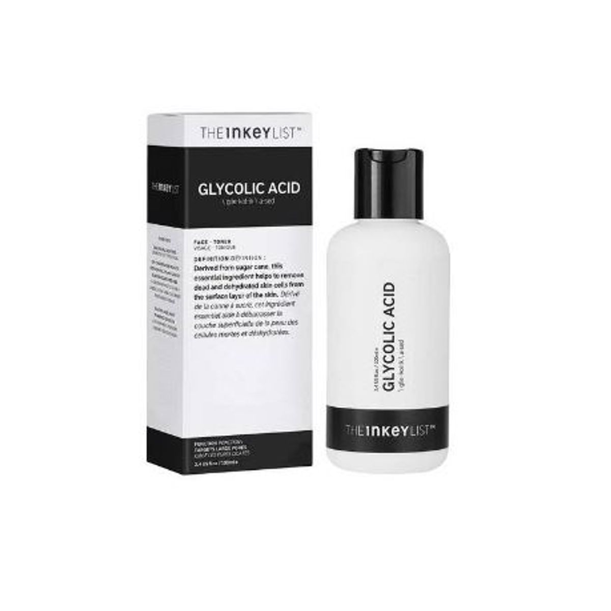 THE INKEY LIST - Tónico Exfoliante con Ácido Glicólico 100ml  -THE INKEY LIST