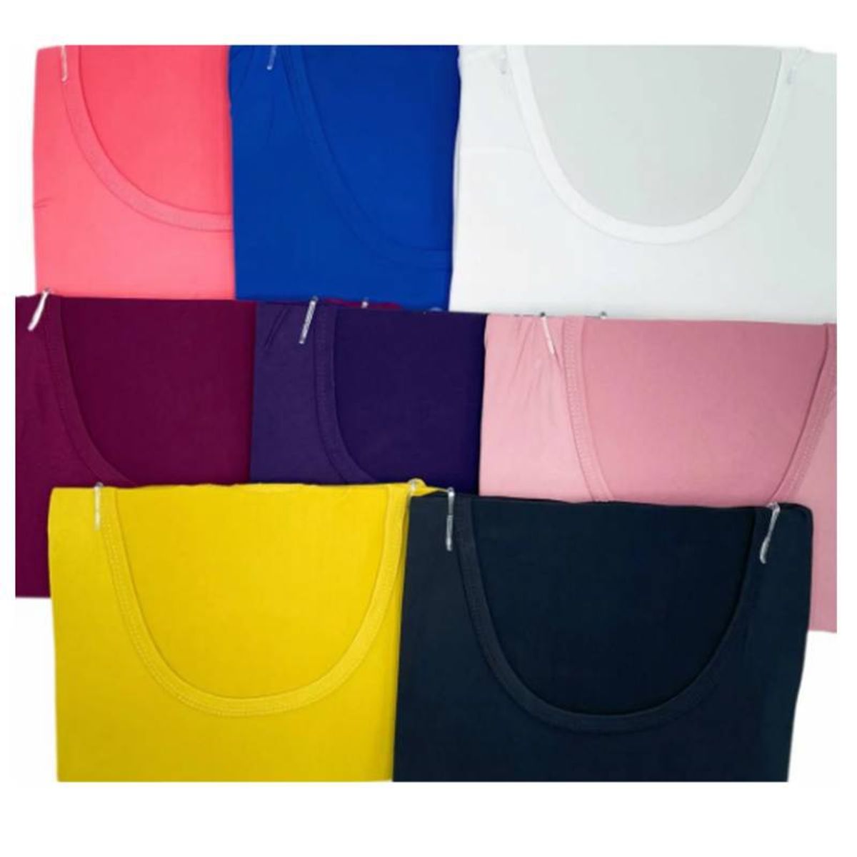 EVERSO - 6 Camisetas Bambú Mujer Sin Polar.