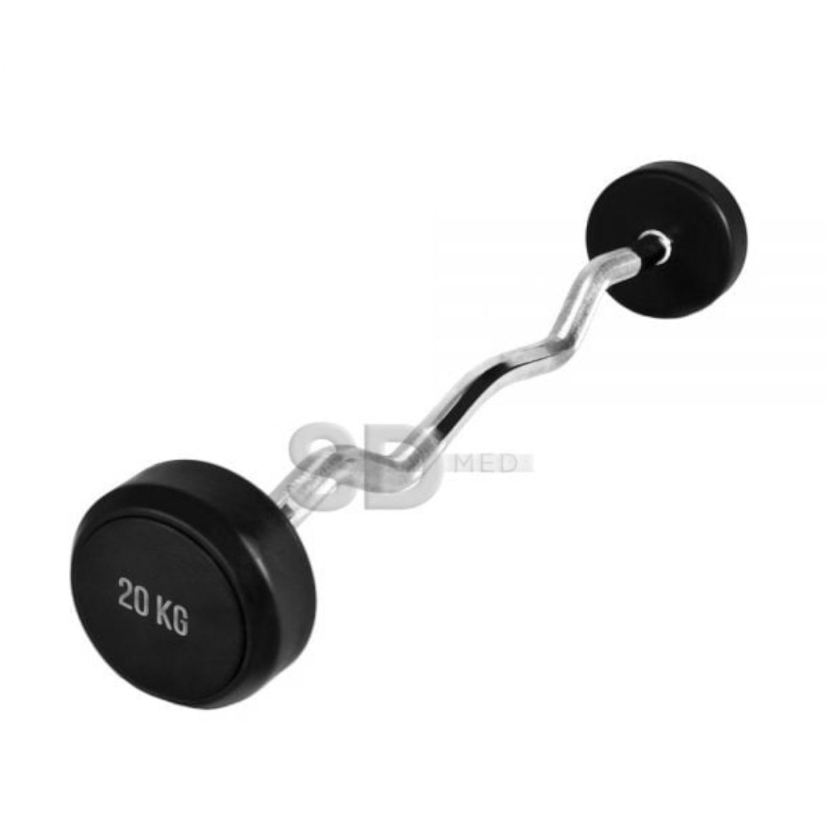 SDFIT - Barra Fija Engomada Curva 20 kg…