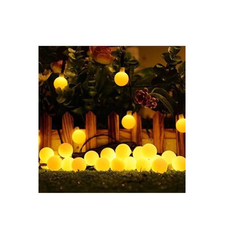 GENERICO - Guirnalda Solar Hada 30 Led Boda Decoracion Blanco Calido
