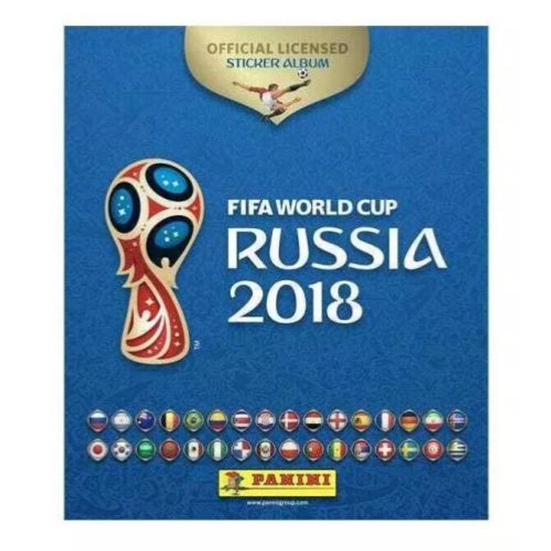 PANINI EDICIONES - PACK ALBUM TAPA BLANDA  FIFA WORLD CUP RUSSIA 2018 + 50 SOBRES