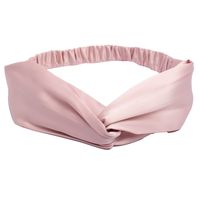 Cintillo de seda 22 momme color rosado