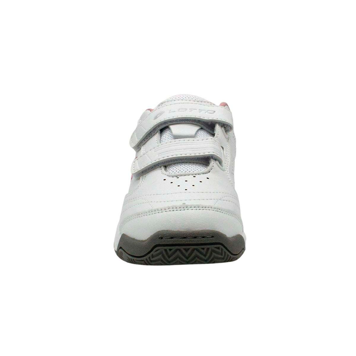 LOTTO - Zapatilla Escolar Niña Lotto - Court BTS1 Blanco Rosado LOTTO