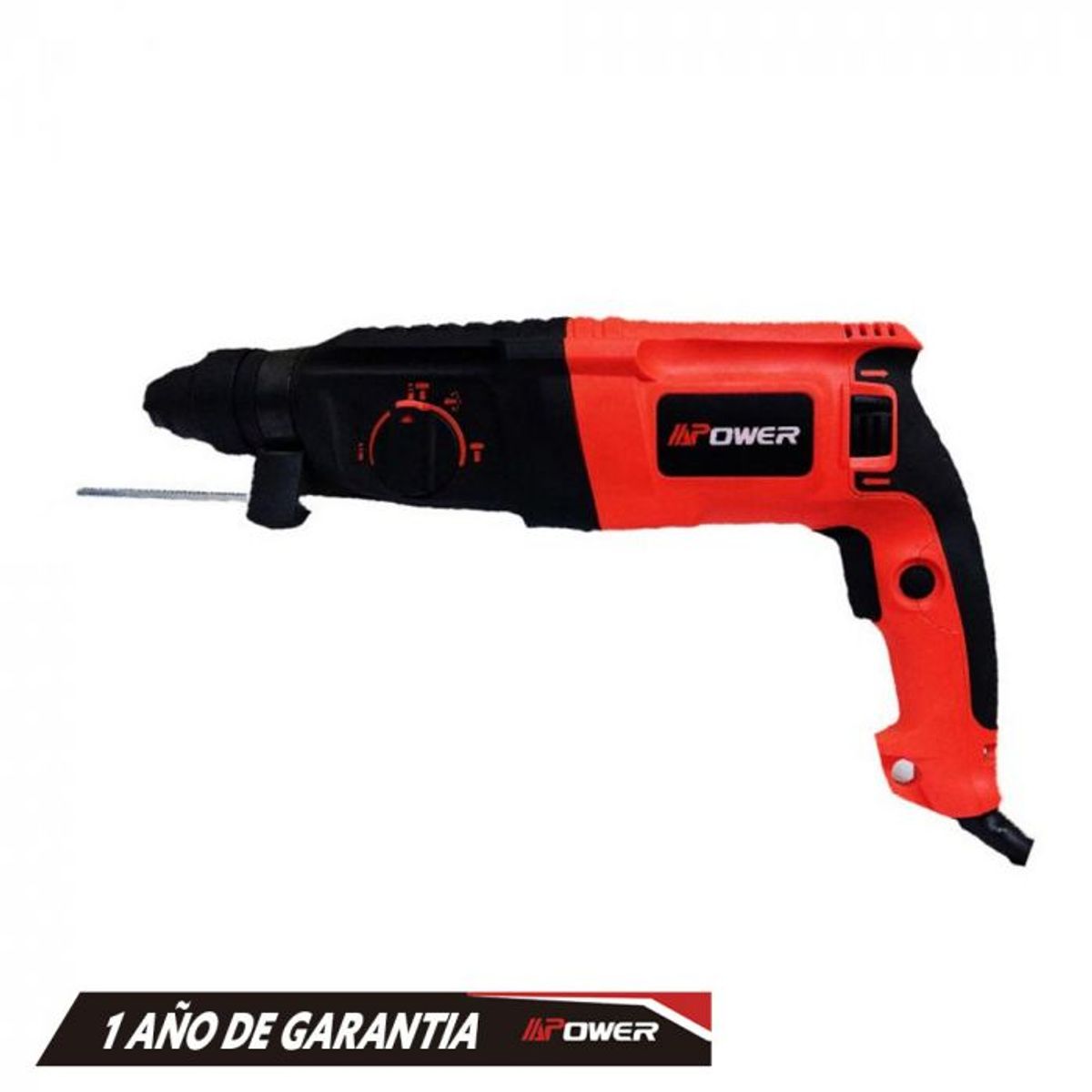 GENERICO - Rotomartillo Apower Sds 800w 3 funciones+6 Accesorios+maleta