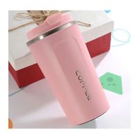 Termo Para Cafe Mug Vaso Termico 510ml Acero Inoxidable Rosado