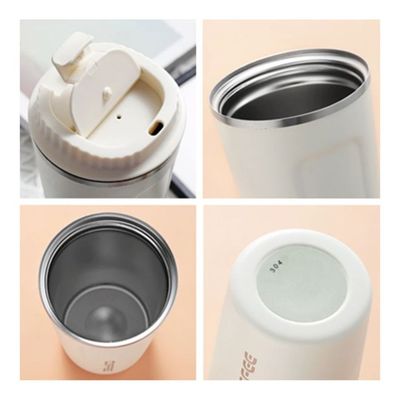 Imagen 2 del producto Termo Para Cafe Mug Vaso Termico 510ml Acero Inoxidable Rosado