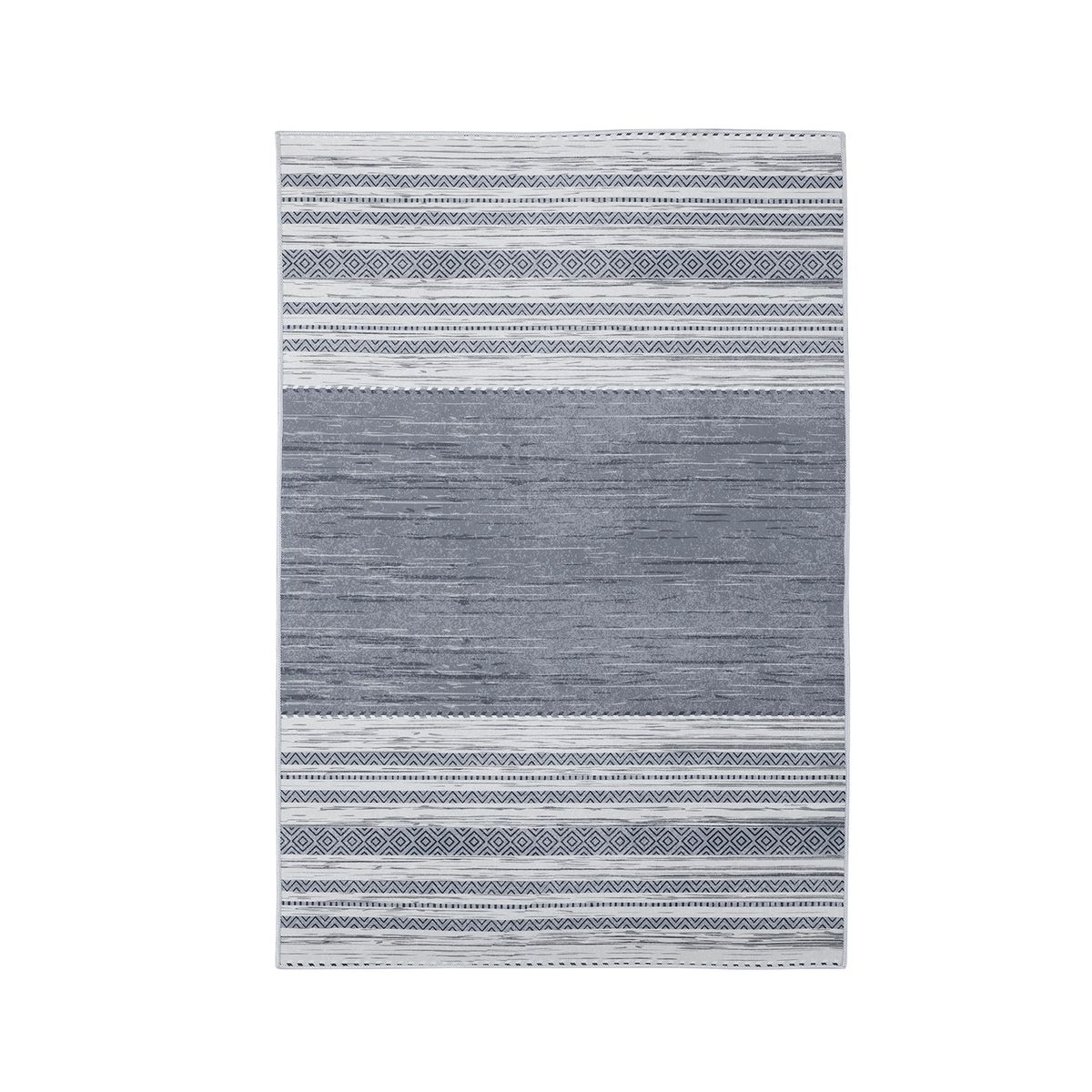 NOVAHUS - Alfombra Lanuda Marie Diseño 150x200 cm Gris