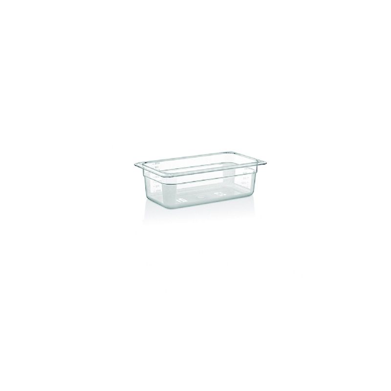 IMAHE - CONTENEDOR POLICARBONATO TRANSPARENTE GN 1/3x10 cms IMAHE