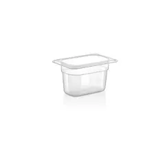 IMAHE - CONTENEDOR POLICARBONATO TRANSPARENTE 1/9x10 cms