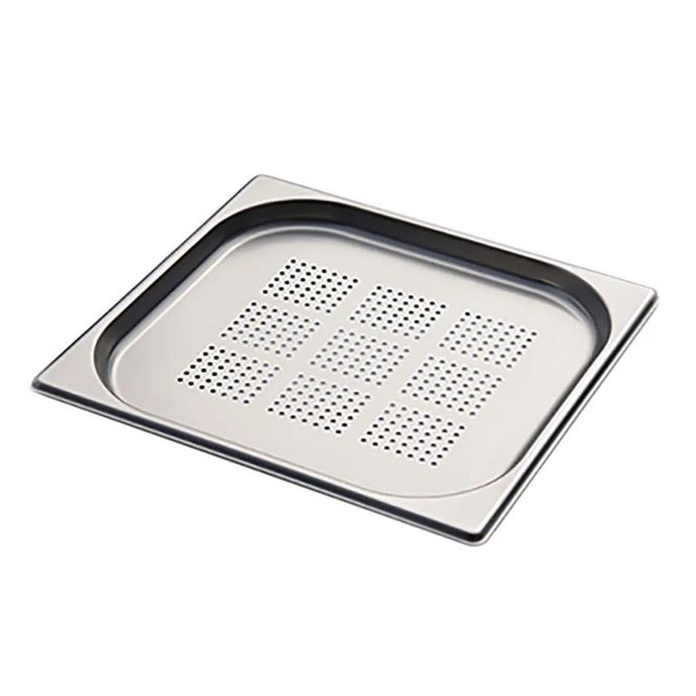 Contenedor Gastronomico Perforado Gn 2/3 X 2 Cm Ac Inox IMAHE