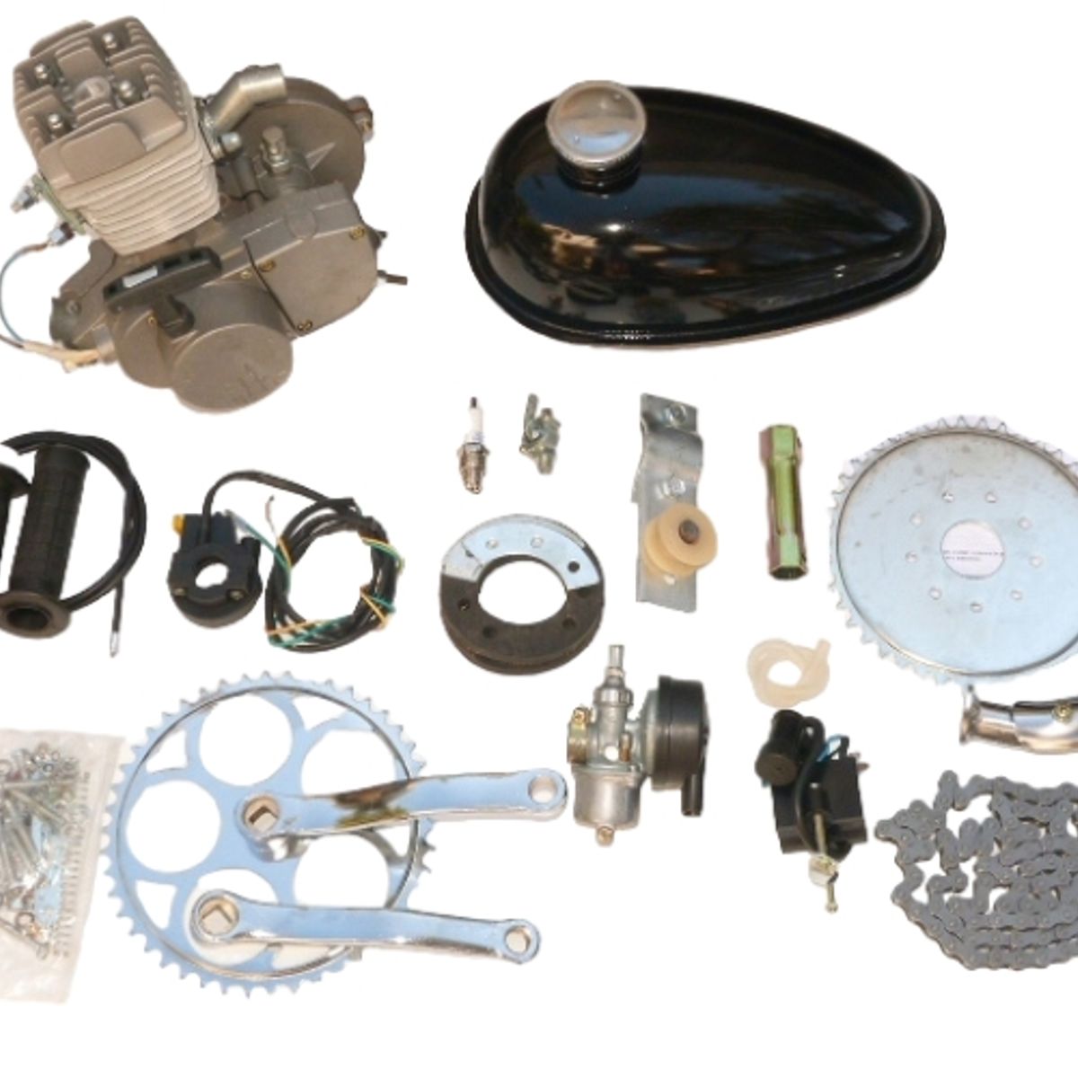 GENERICO - Kit motormoskito  2 tiempos para bicicleta en 48cc