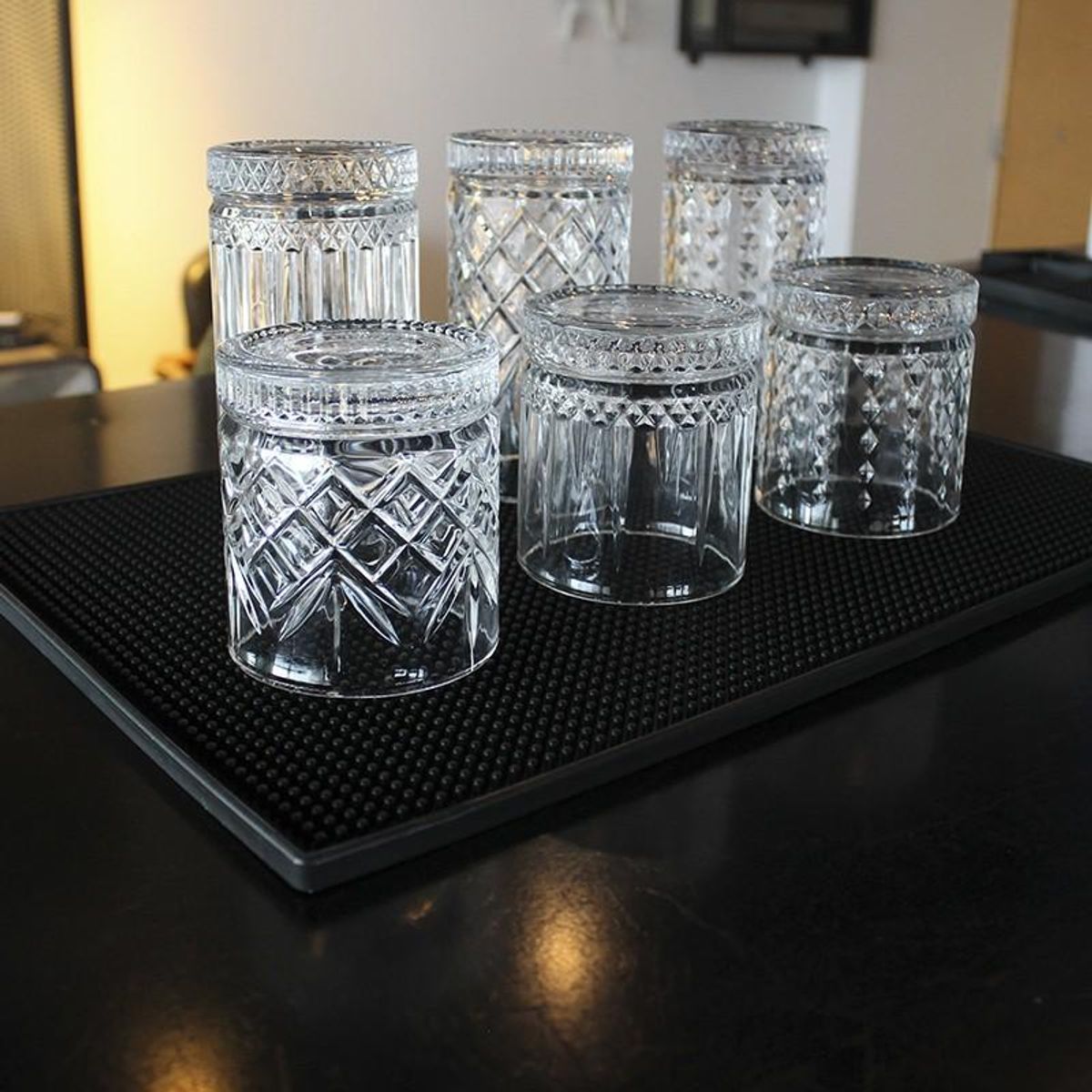 COOK IN - Esterilla Bar Negra 30X46 Cm IMAHE