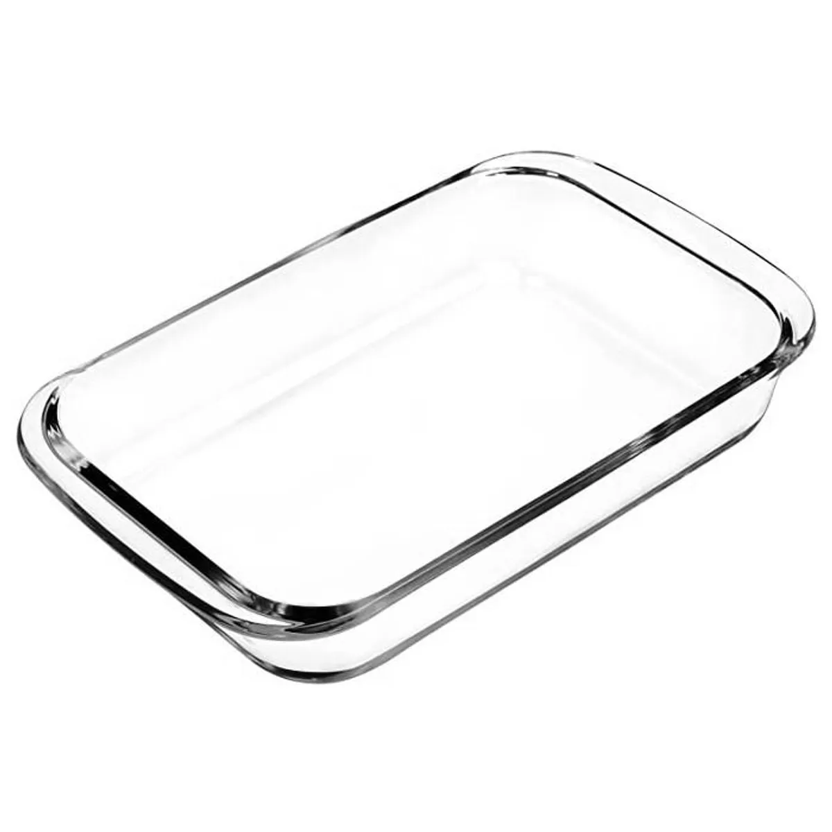 GENERICO - FUENTE RECTANGULAR DE VIDRIO 29.5x18x6.7cm IMAHE