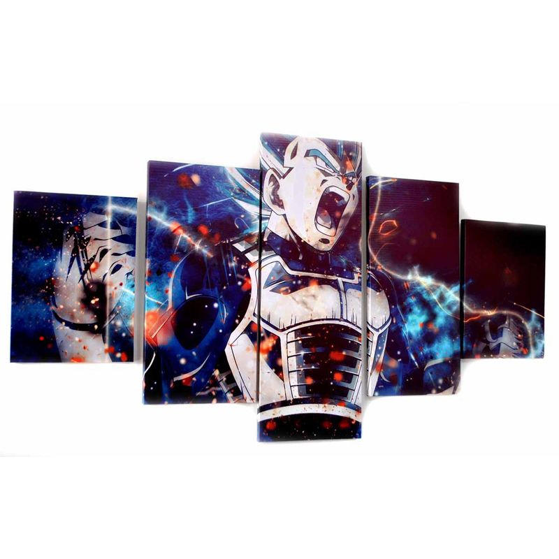 GENERICO - Vegeta Cuadro Poliptico de 150x80 cm