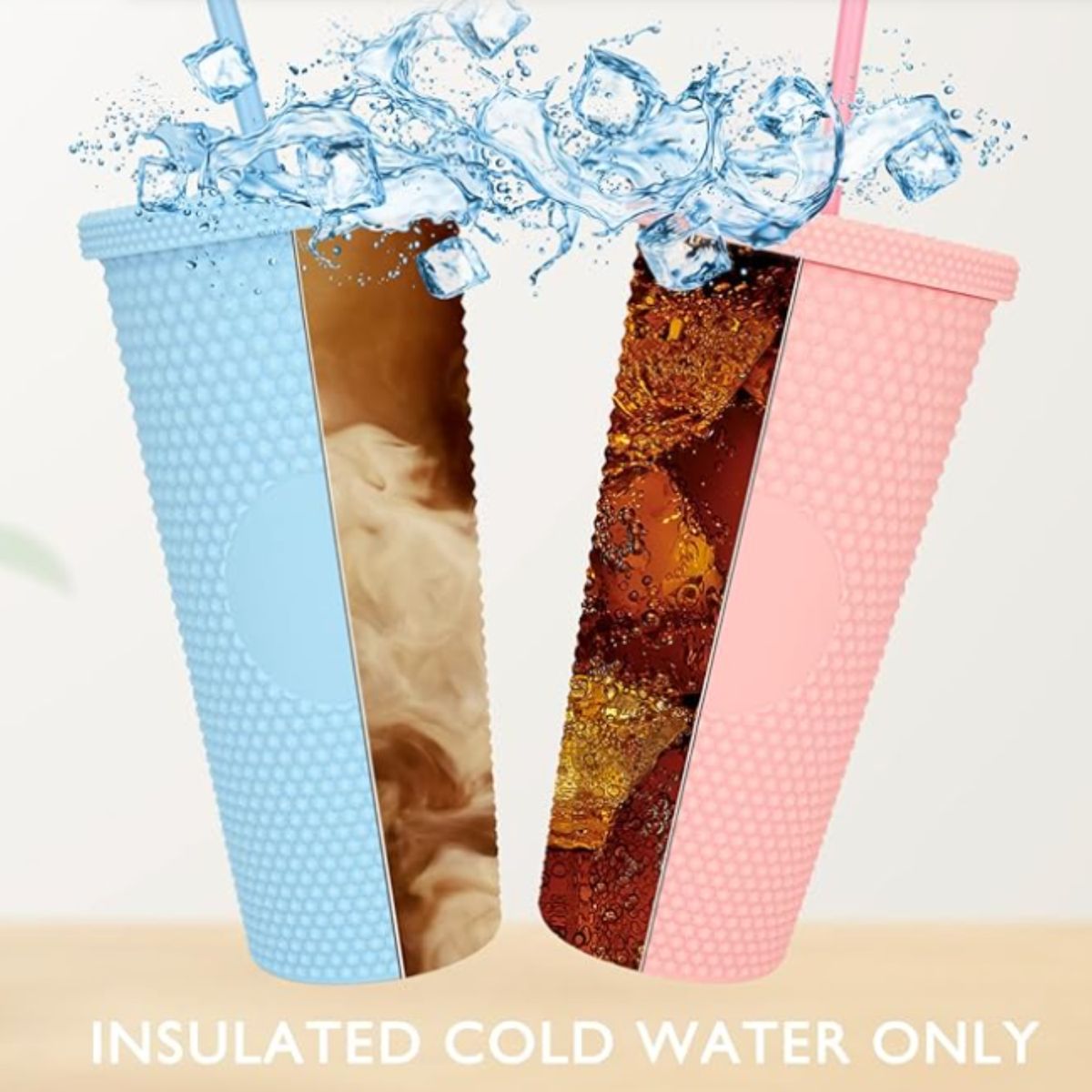 GENERICO - Vaso Acrilico Frio/Caliente Doble Pared Dupe 700 ml…