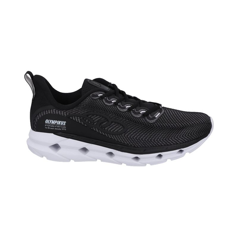 OLYMPIKUS - Zapatilla Hombre Perfect 3 Negro/Blanco Olympikus