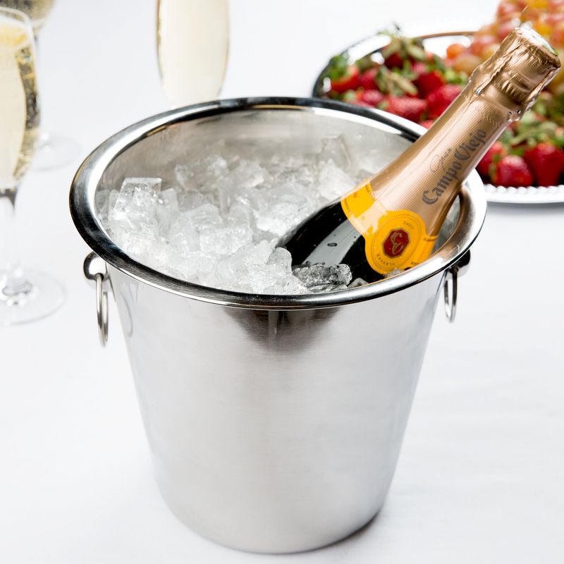 IMAHE - HIELERA ACERO INOX 21 X 21 CM IMAHE
