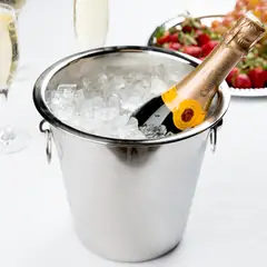 IMAHE - HIELERA ACERO INOX 21 X 21 CM