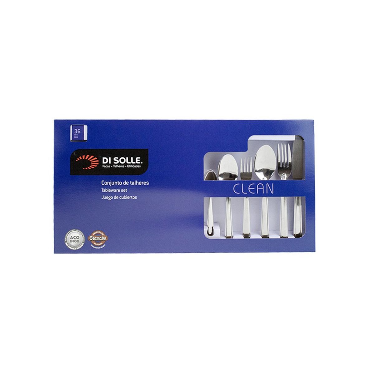 IMAHE - JUEGO DE CUBIERTOS 36 PZAS ACERO INOX IMAHE