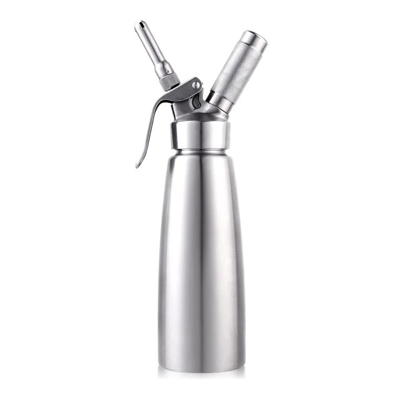 SIFON CREMA ACERO INOX 1 LT.