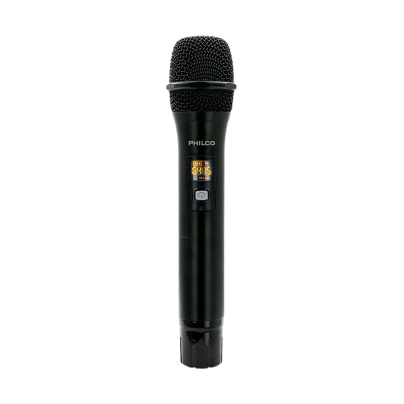 PHILCO - Microfono Inalámbrico Uhf Receptor Recargable WM311