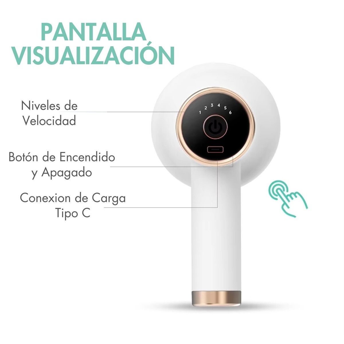 NOVYSTOR - Masajeador Reductor De Celulitis Eléctrico Tonificante Full