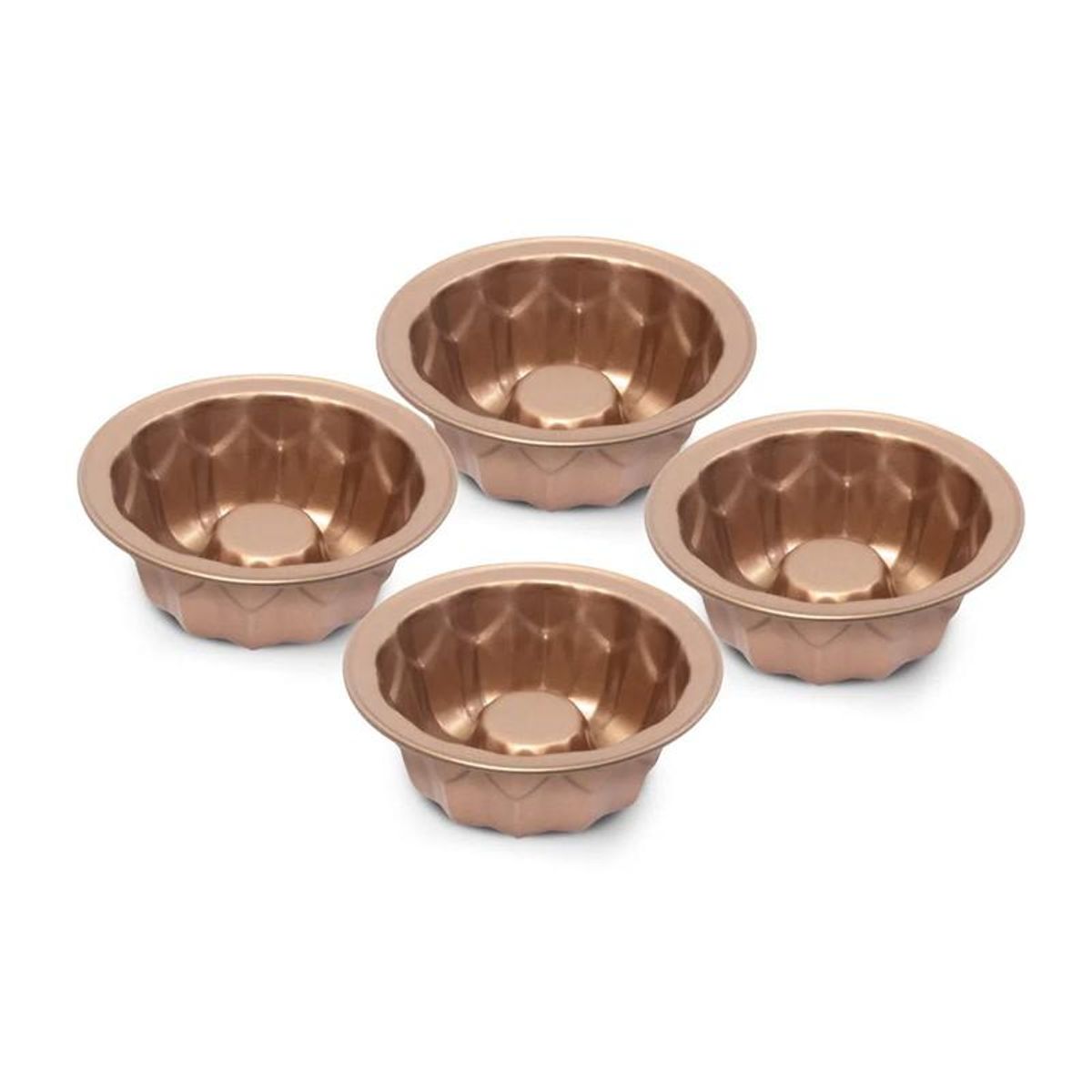 IMAHE - SET 4 MINI JAZMINES 11X4 CM ANTIAD. COBRE IMAHE