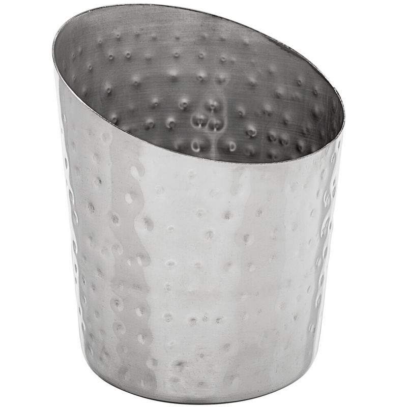 COOK IN - Vaso Conico Machacado Exhibicion Acero Inox 9 X 11 Cm.