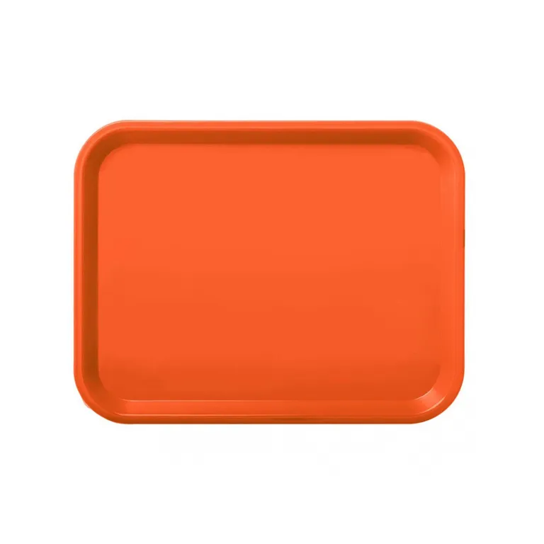 BANDEJA DE FIBRA DE VIDRIO 45X35 NARANJA