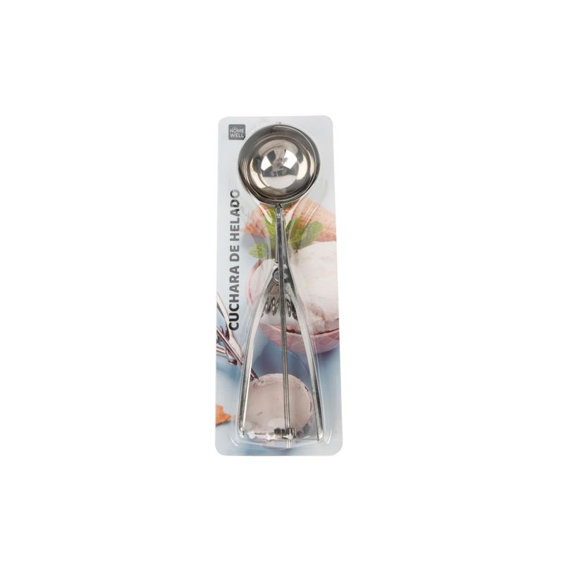 HOMEWELL - Cuchara Heladera de Metal 23cm HOMEWELL