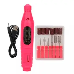 OFERTABKN - Torno Profesional Para Manicure Y Pedicure De Uñas Fucsia