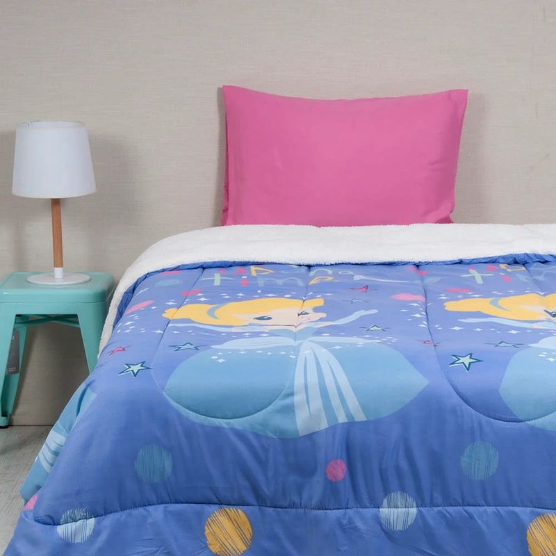 DISNEY - PLUMON MICROFIBRA SHERPA PRINCESA DISNEY 15PL