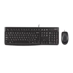LOGITECH - Kit Combo Teclado y Mouse MK120 USB Español