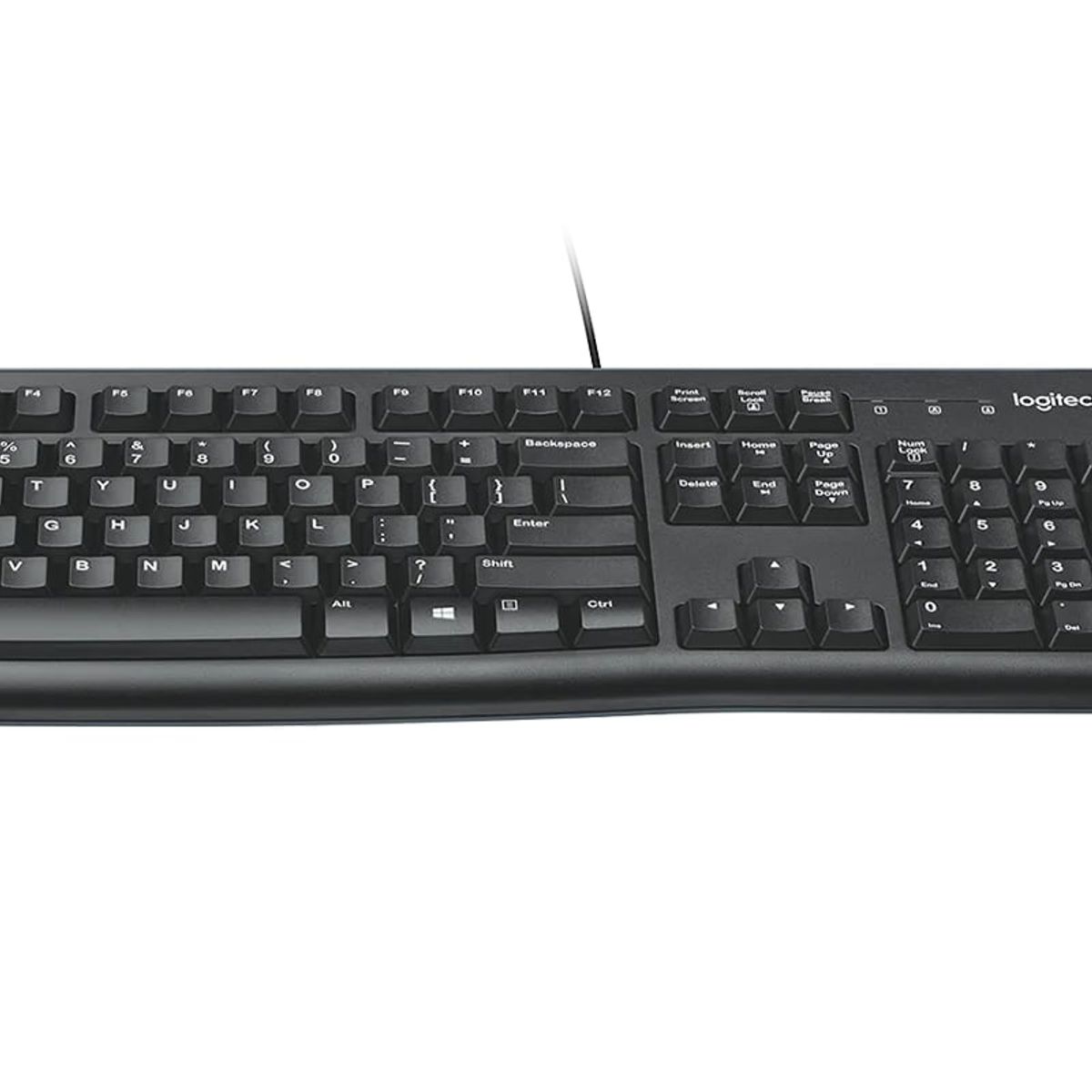 LOGITECH - Kit Combo Teclado y Mouse Logitech MK120 USB Español