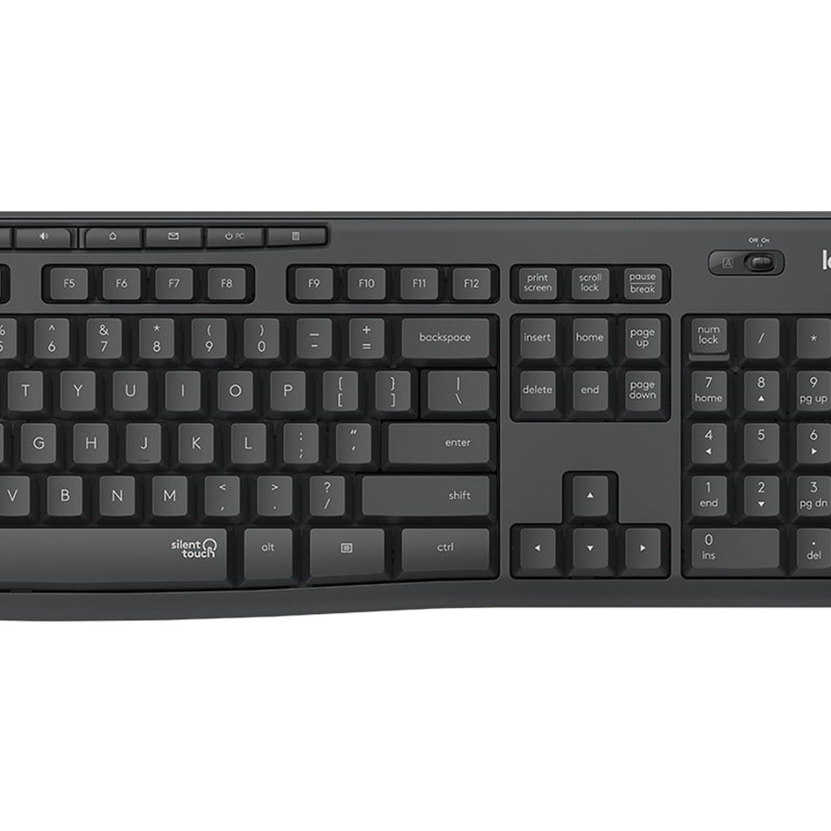 LOGITECH - Combo Teclado  Mouse Logitech Mk295 Wireless Silencioso