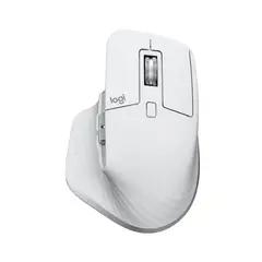 LOGITECH - Mouse Gamer MX Master 3S Wireless Bluetooth GrisBlanco