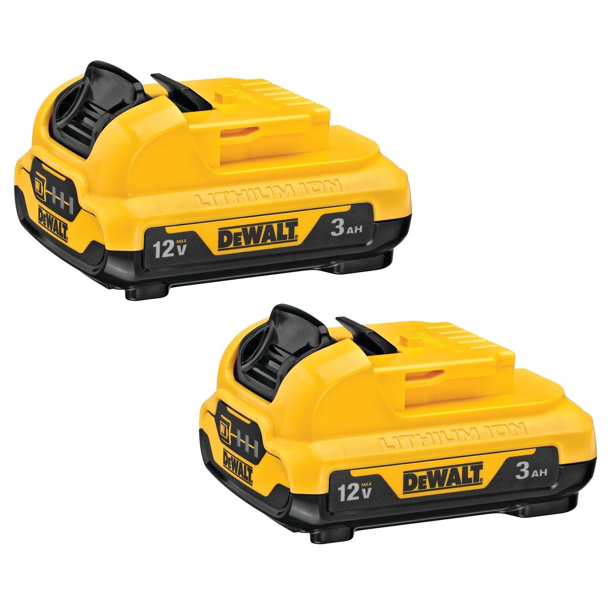 DEWALT - Pack 2 Baterías Ion de Litio 12V DEWALT