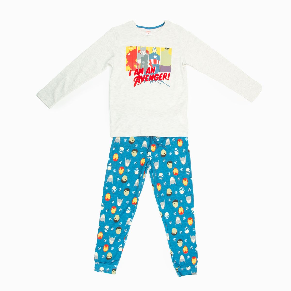 MARVEL - Pijama Niño Avengers Yo soy Gris Marvel