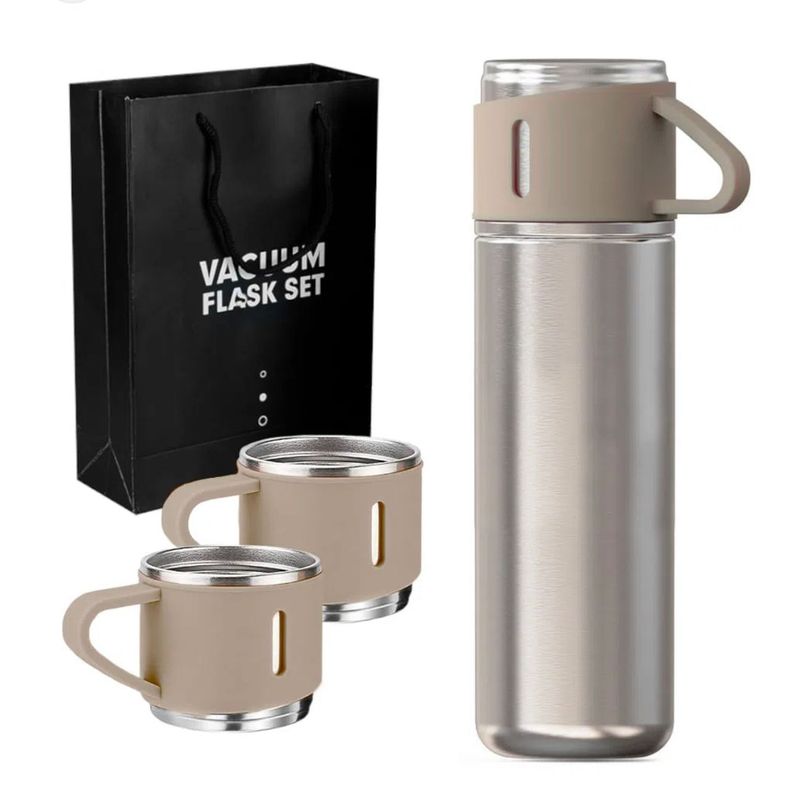 UNIVERSAL - Set Termo Agua Vasos Termicos 500ml Agua Caliente Vasos