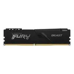 KINGSTON - Memoria Ram DDR4 16GB 3200MHz FURY Beast DIMM CL16 135V
