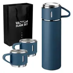 UNIVERSAL - Set Termo Agua Vasos Termicos 500ml Agua Caliente Vasos azul