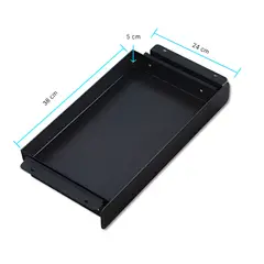 GENERICO - Cajonera Para Escritorio Standing Desk 38x24x5cm Negro