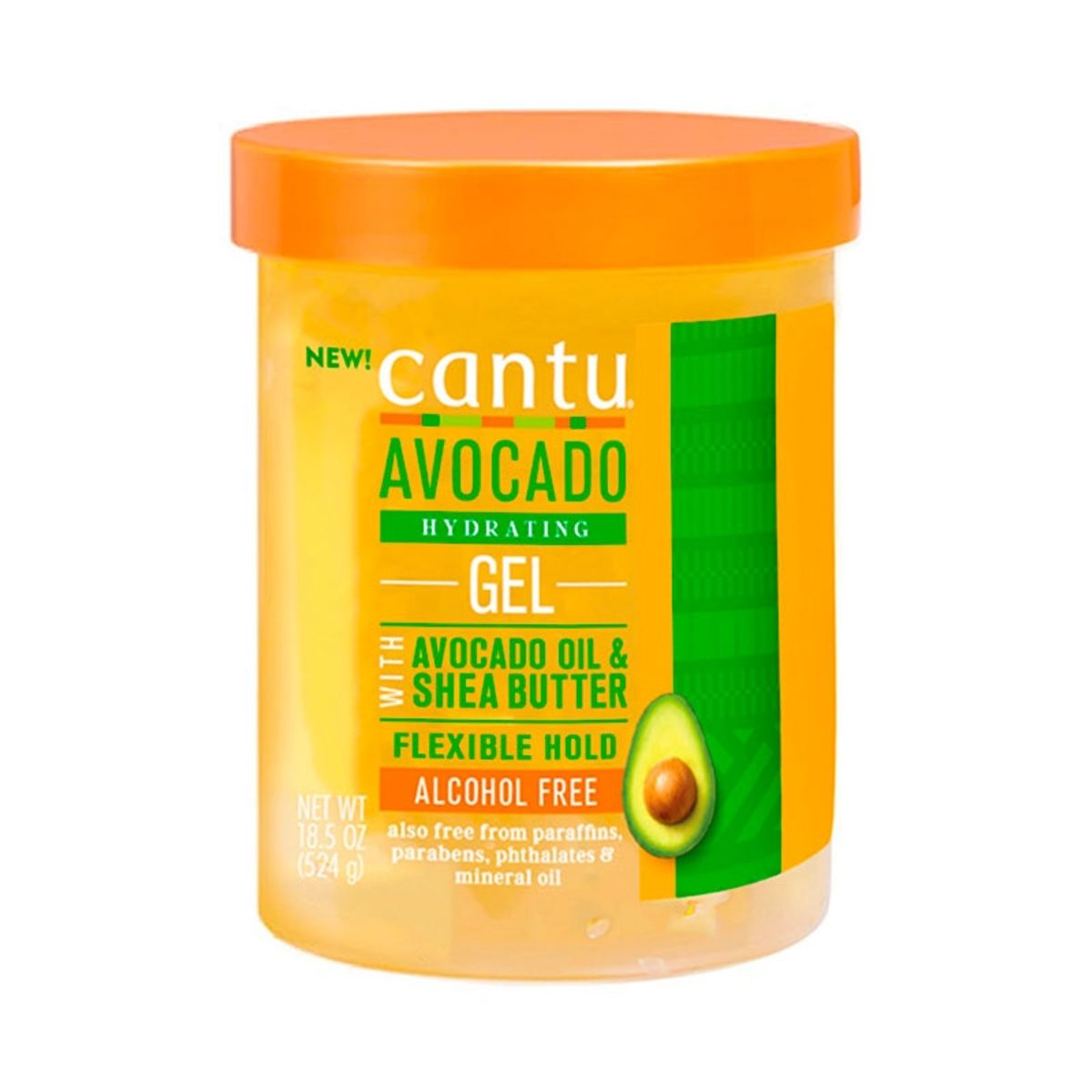 CANTU - Gel Hidratante Para Rizos Avocado Cantu 524 G