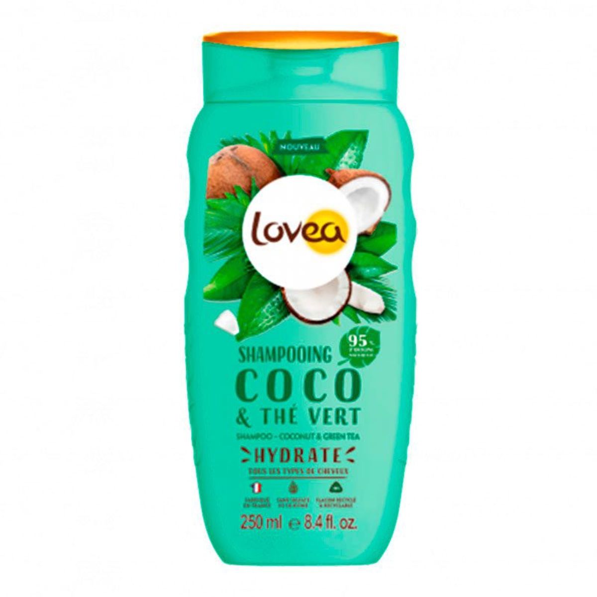 LOVEA - Shampoo Coco Y Te Verde Todo Cabello Lovea 250 Ml