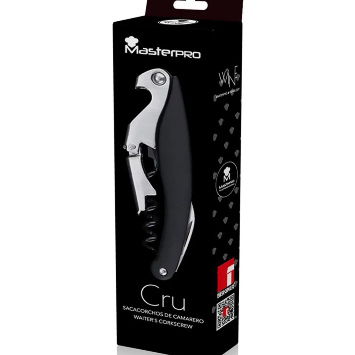 OEM - SACACORCHO CAMARERO ACERO INOXIDABLE BERNER