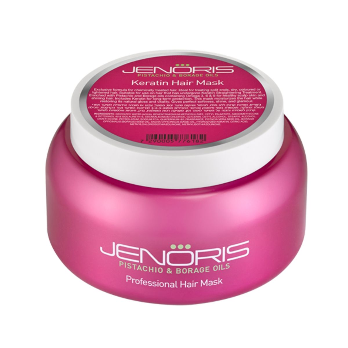 JENORIS - Mascarilla para pelo Keratin Hair 500ml Jenoris PALUMBO