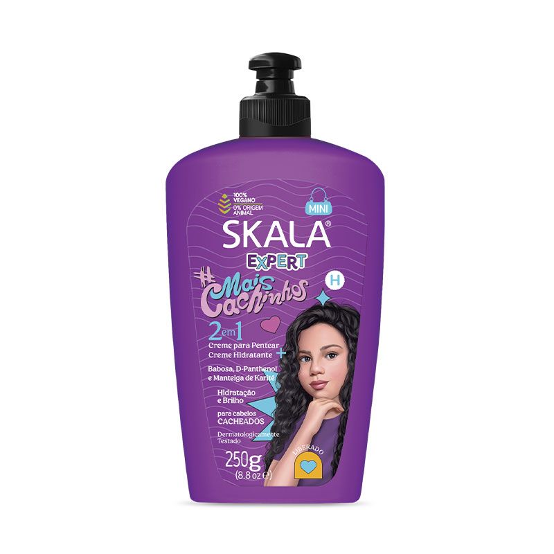 SKALA - Crema De Peinar 2-1 Karité Cabello Rizado Kids Skala 250 Gr