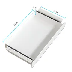 GENERICO - Cajonera Para Escritorio Standing Desk 38x24x5cm Negro