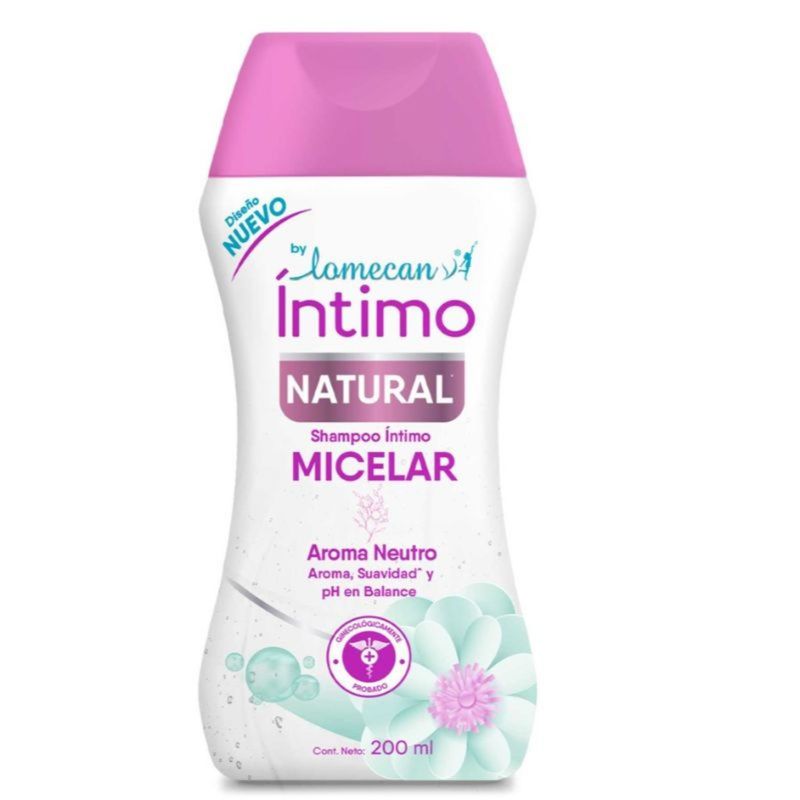 LOMECAN COPA - Shampoo Íntimo Lomecan V Micelar Natural 200 ml